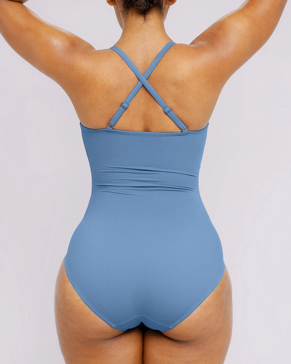 Iconico Swimwear Maren Sculpt Tummy Control One Piece one piece swimsuit black blue